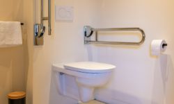 rolstoeltoegankelijk toilet